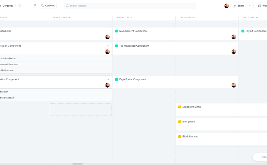 Productboard project management